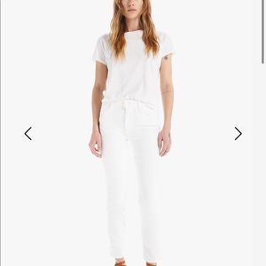 Mother denim - white NWT